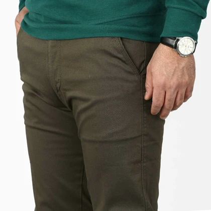 شلوار کتان راسته مردانه مدل 66798