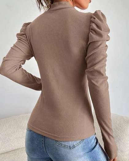 بلوز زنانه کش بافت
