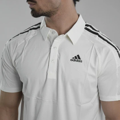 پولوشرت ورزشی مردانه آدیداس مدل 1350 سفید