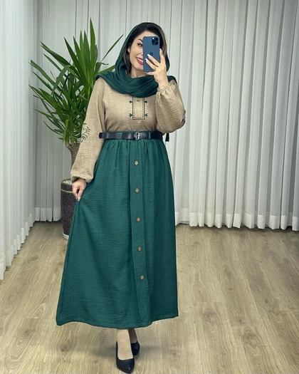 ست سه‌تکه گلدوزی