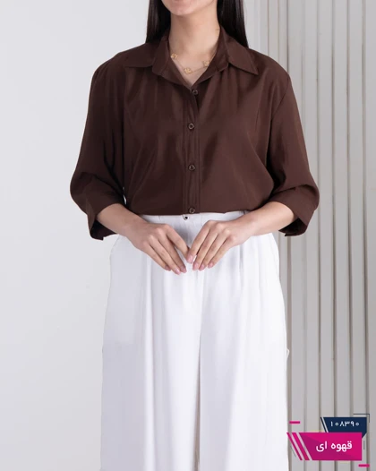 شومیز زنونه اسلپ بغل چاک WHITE
