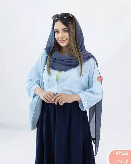 شومیزکراپ دوجیب 8455