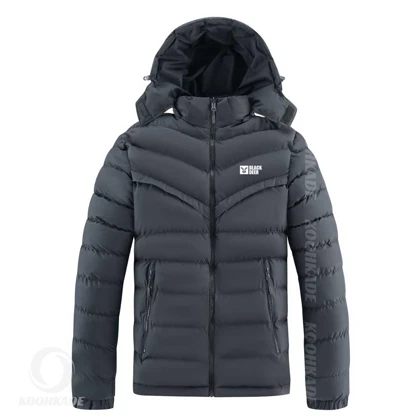 کاپشن دو رو مردانه BLACK DEER T12