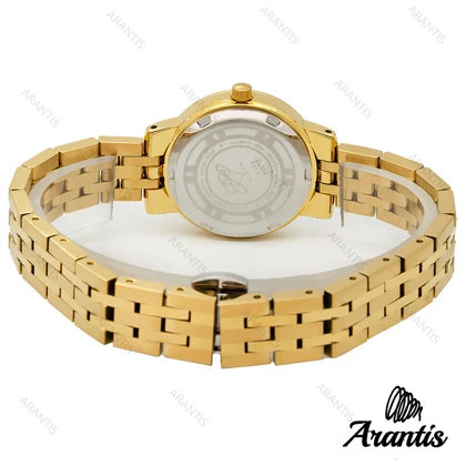 ساعت الکسا 0108 زنانه تمام طلایی w-10126