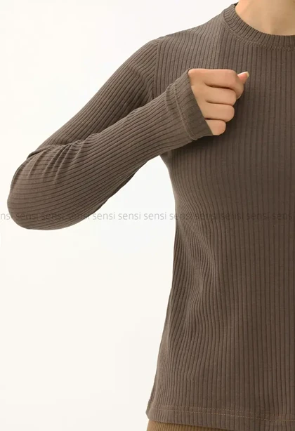 بلوز کبریتی آستین بلند کد1004453