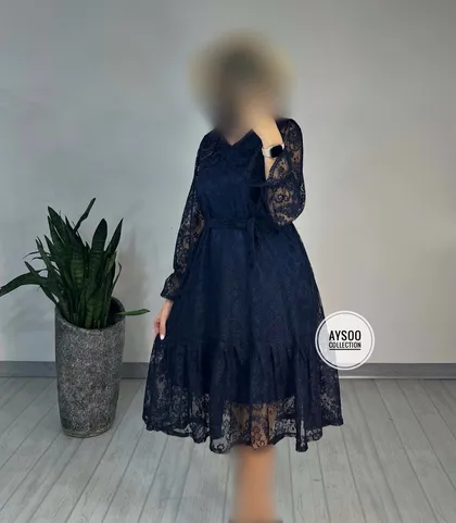 پیراهن مجلسی دانتل