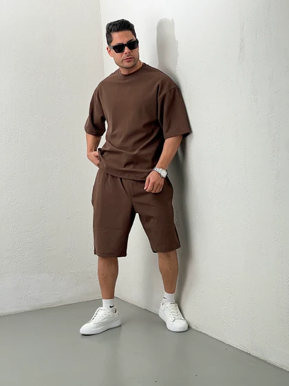 ست مردانه تیشرت و شلوارکamiri