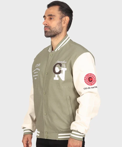 بامبر جکت طرحدار بدون کلاه 7753