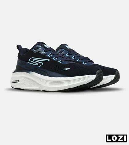 کفش کتانی طبی ورزشی سرمه ای SKECHERS Propulsion مدل 7847