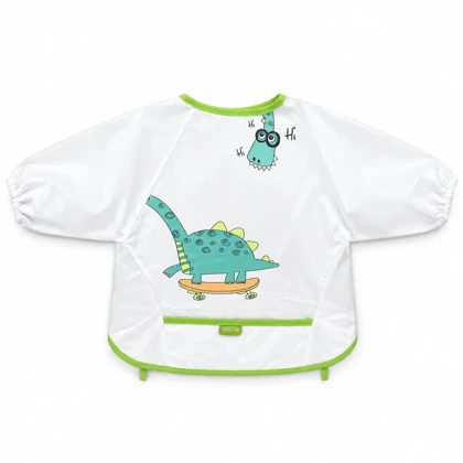 پیشبند آستین دار کودک طرح دایناسور بیبی جم Baby Jem