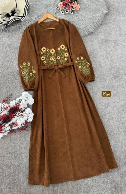 کفتان گلدوزی شده پاییزه