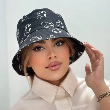 کلاه باکت طرحدار