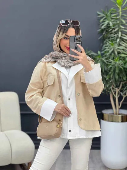 مانتو ترکیبی نورا