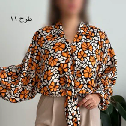 شومیز جلو گره 2