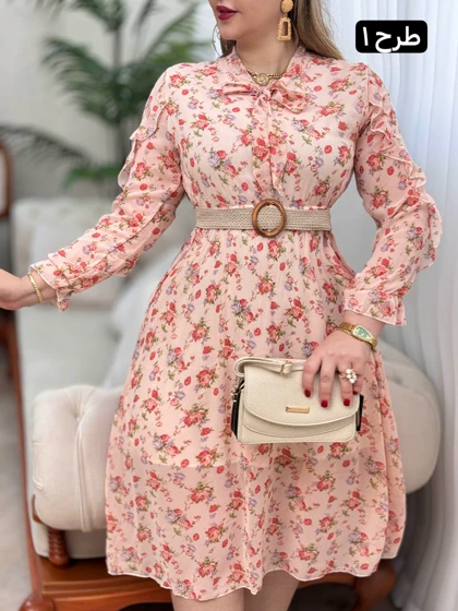 پیراهن حریر بهگل 2902