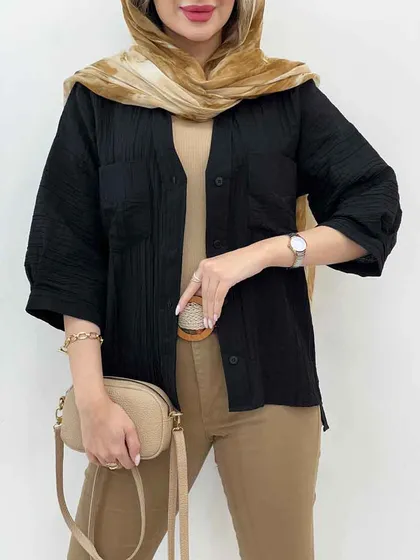 شومیز دو جیب دیما