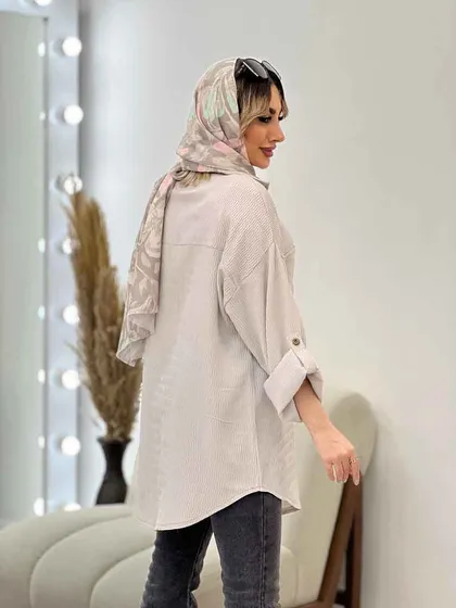 مانتو شومیزی دو جیب