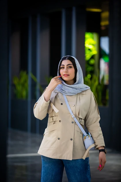 بارانی کتان زارا رها