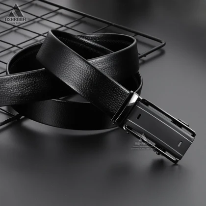کمربند مردانه چرمی Leather Ratchet Belt BL104