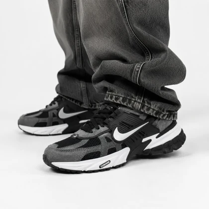 کفش کتانی مردانه نایکی v2k طوسی مشکی NIKE V2K