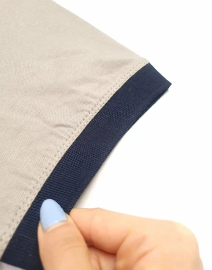 ست راحتی نیم آستین مردانه طرح 6 ضلعی سیلکا