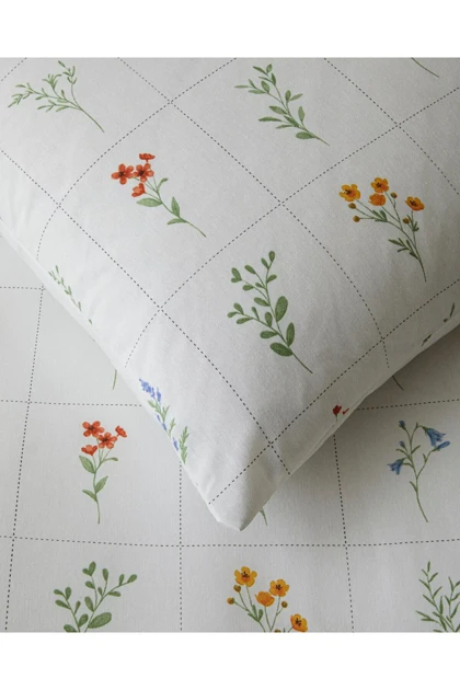 سرویس روتختی دو نفره English Home مدل Damada Bloom پنبه‌ای