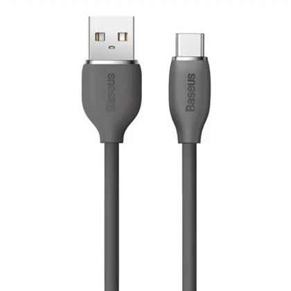 کابل سوپر فست شارژ یواس‌بی به تایپ سی 100 وات 1.2 متری بیسوس CAGD010001