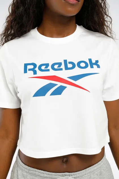 آی دی تیشرت تیشرت آستین کوتاه زنانه سفید REEBOK ID T-SHIRT