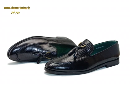 کفش کالج مردانه چرم طبیعی si22