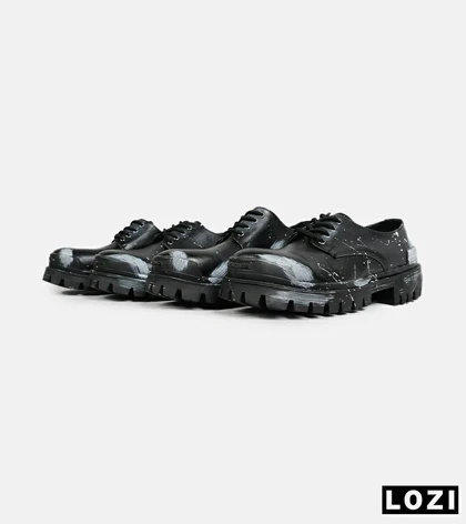 کفش مردانه لوفر مشکی BALENCIAGA مدل 6810