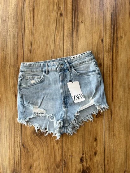 شورتک جین زارا | ZARA Classic Denim Shorts