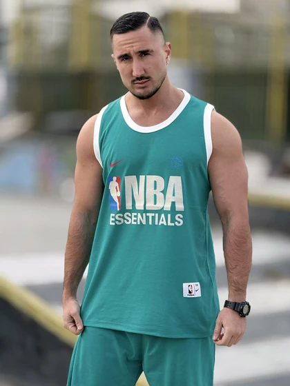 ست بسکتبالی نایک NBA (طرح اسنشیال) نخ پنبه و قواره لش (6 رنگ)