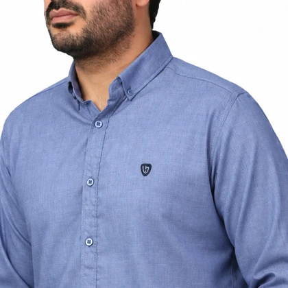 پیراهن آستین بلند ساده مردانه مدل 61029147