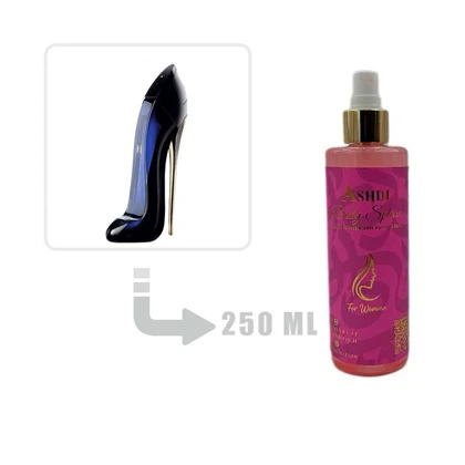 بادی اسپلش عطر ادکلن کارولینا هررا گود گرل مشکی زنانه 250 میل Carolina Herrera Good Girl woman 250ml