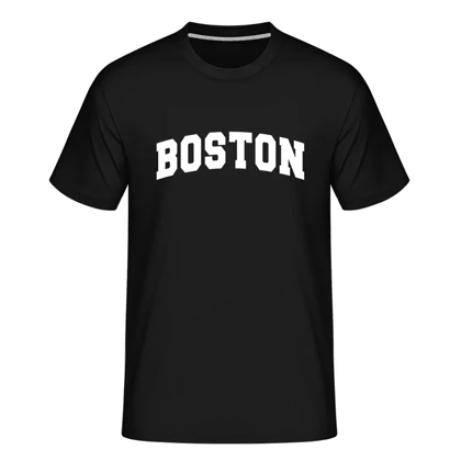 تیشرت طرح بوستون boston