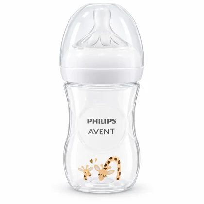 شیشه شیر اونت 260 میل طرح زرافه