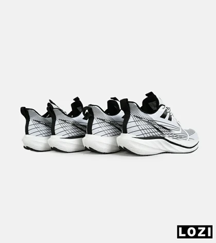 کفش کتانی مردانه و زنانه سفید مشکی نایک NIKE lab Zoom Fly 'sp مدل 7255