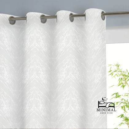 پرده آماده حریر کتان