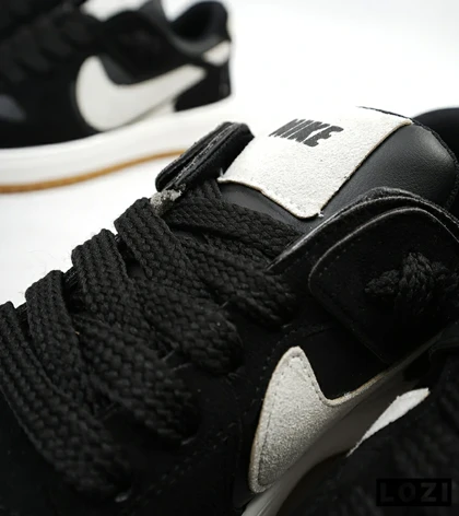 کفش کتانی مردانه مشکی کرم NIKE AIR JORDAN