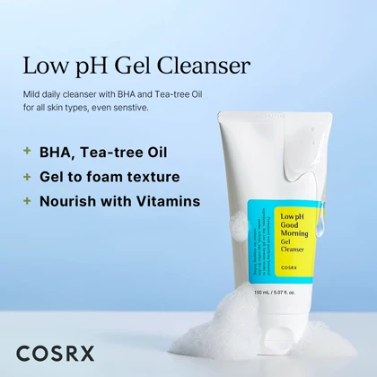 ژل شستشو صورت گودمورنیگ 150ml مناسب انواع پوست اورجینال 100% اصل - اقساط