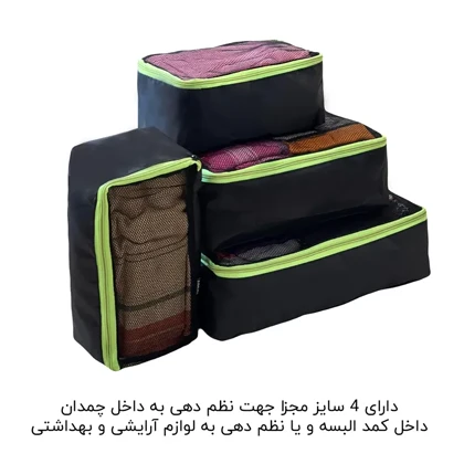 نظم دهنده چمدان مدل FORWARD - FCLT44112 سری چهار عددی