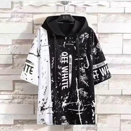 تیشرت پنبه کلاهدار خاص