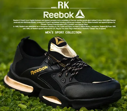 کفش مردانه Reebok مدل RK (مشکی)