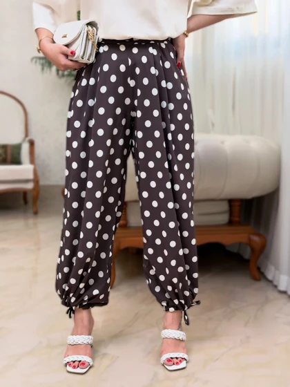 شلوار پارچه ای نازیلا 0689