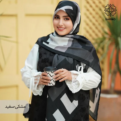 روسری نخ پنبه کوچه نگار