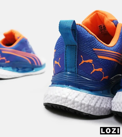 کفش کتانی ورزشی آبی سفید مردانه و زنانه PUMA مدل 4616