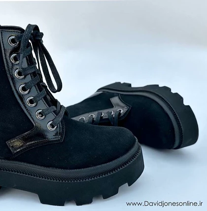 نیم بوت زنانه استرادیواریوس مدل Stradivarius Flat Ankle Boots - BTB75
