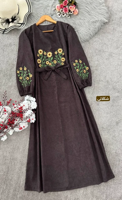 کفتان گلدوزی شده پاییزه