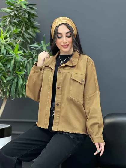 کت کتان پایین ریش