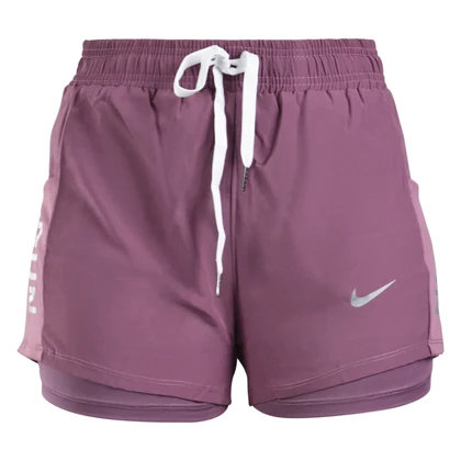 شلوارک کشاله دار ورزشی زنانه نایک مدل N-014 بنفش